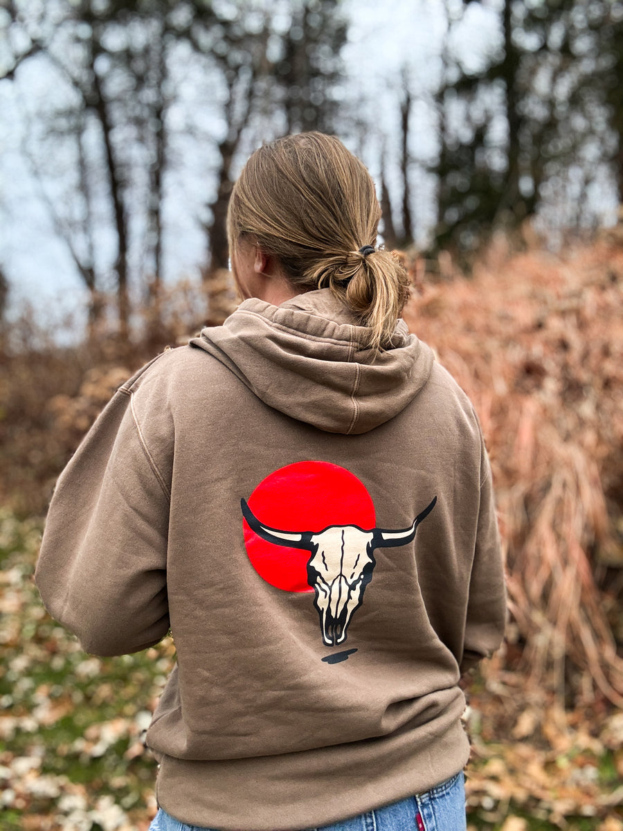 Red Sun Hoodie