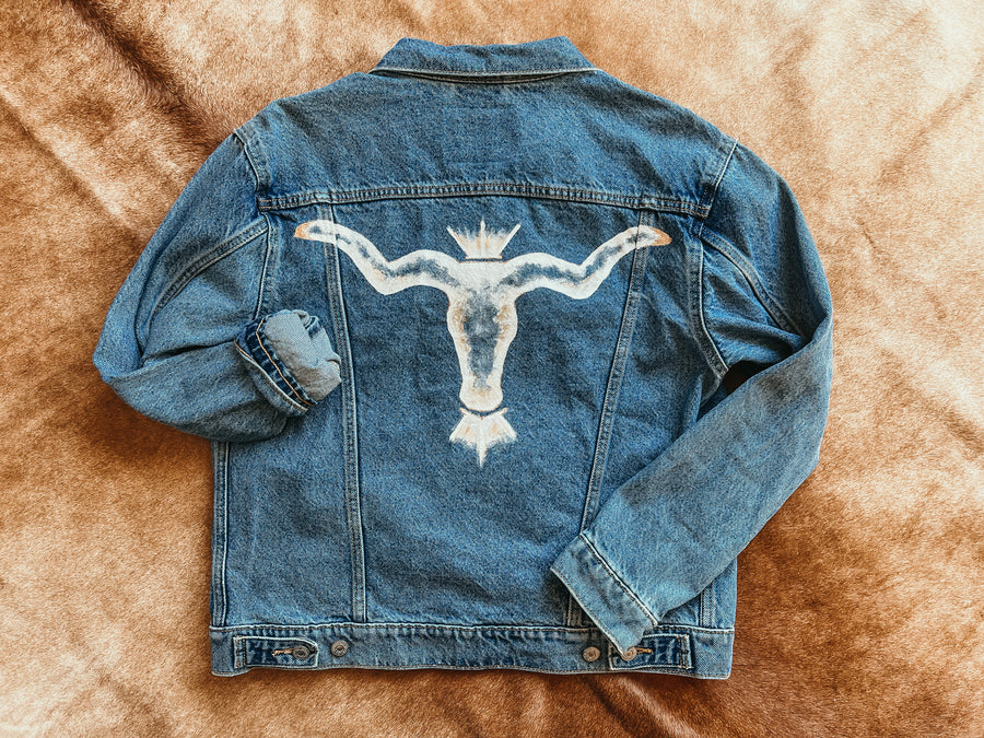 Medium - Wanderlust Denim Jacket