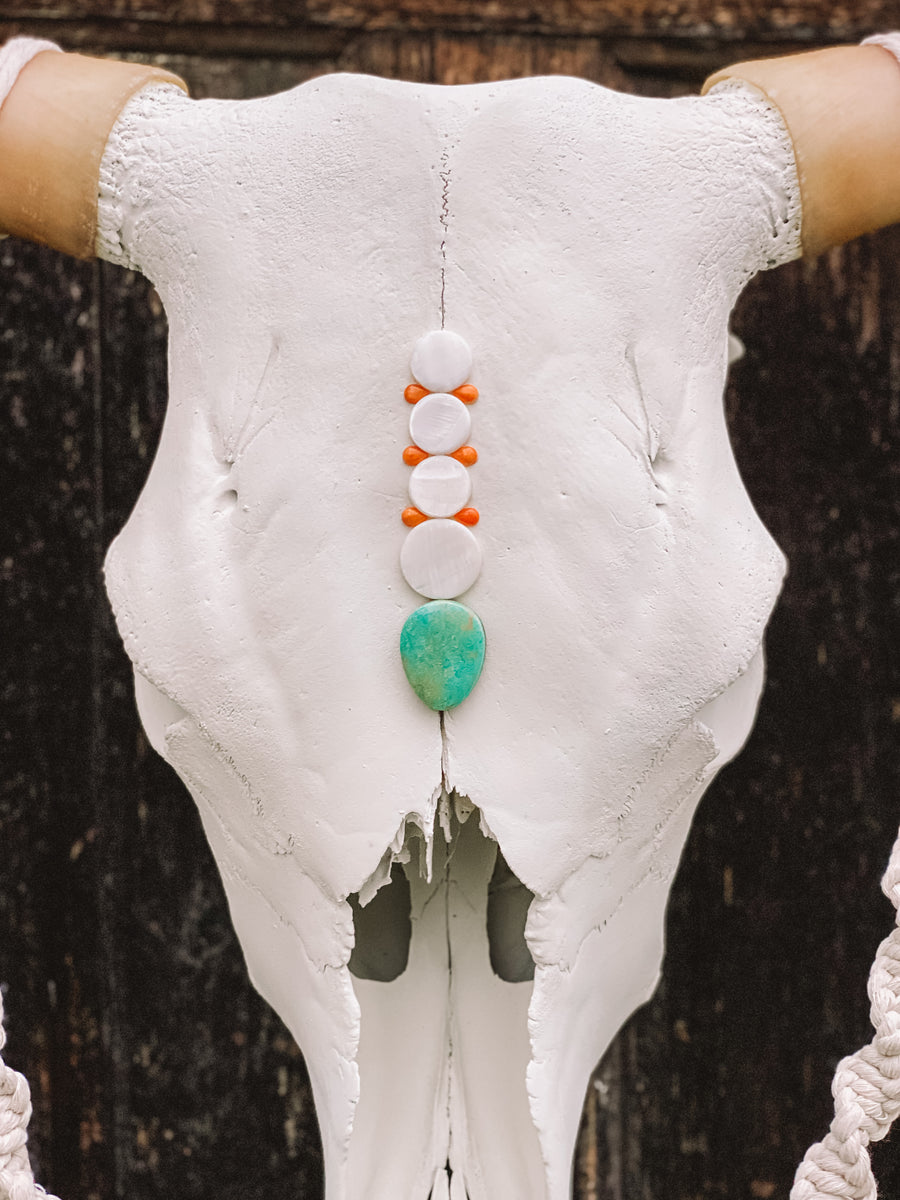 The June Macrame Skull